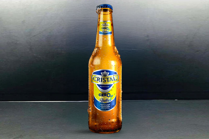 Cerveza Cristal sin alcohol